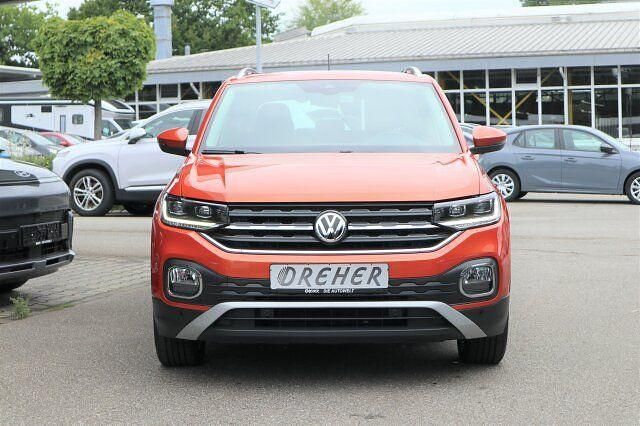 Gebraucht VW T-Cross Style 116 PS (85 kW) 2019 Energetic orange metallic SUV