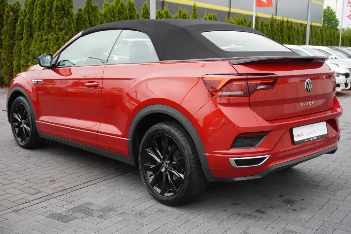 Gebraucht VW T-Roc R-line 150 PS (110 kW) 2022 Rot SUV