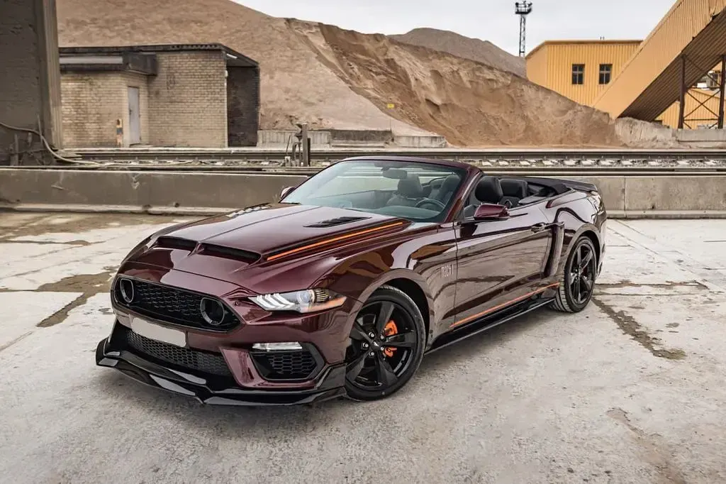 Gebraucht Ford Mustang Premium 317 PS (233 kW) 2018 Rot Cabrio