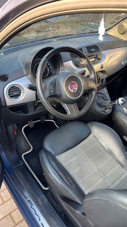 Gebraucht Fiat 500 86 PS (63 kW) 2012 Blau Kleinwagen
