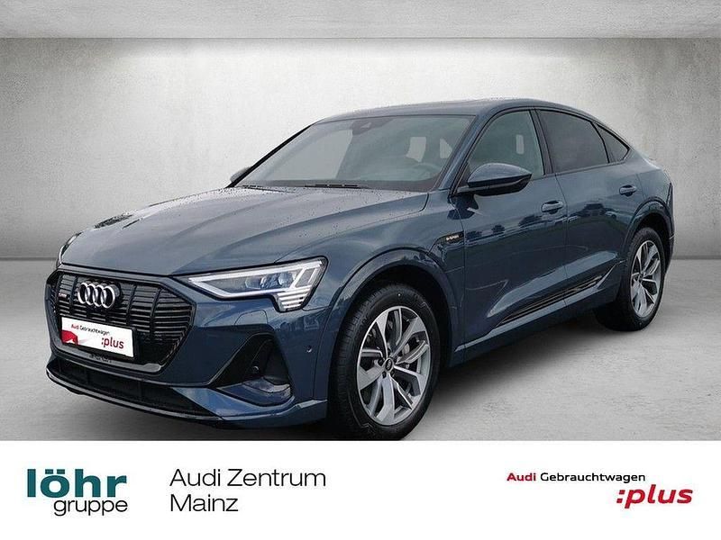 Blau Gebraucht 2023 Audi e-tron Sportback S-Line SUV | 49.980 € (Teuer) - Bild 1/4
