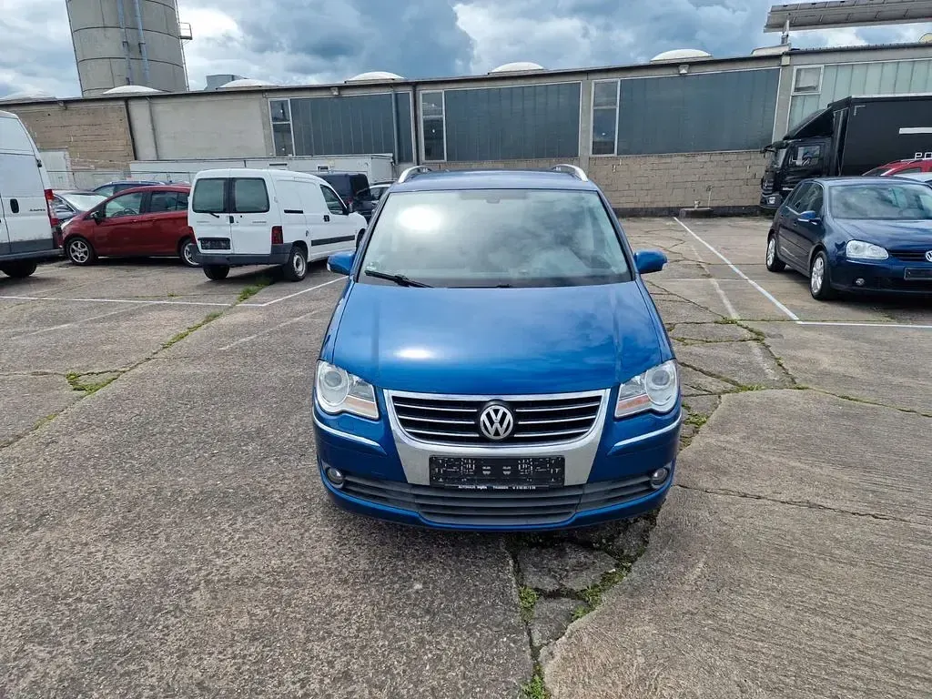 Usata VW Touran 170 CV (125 kW) 2007 Blu Monovolume