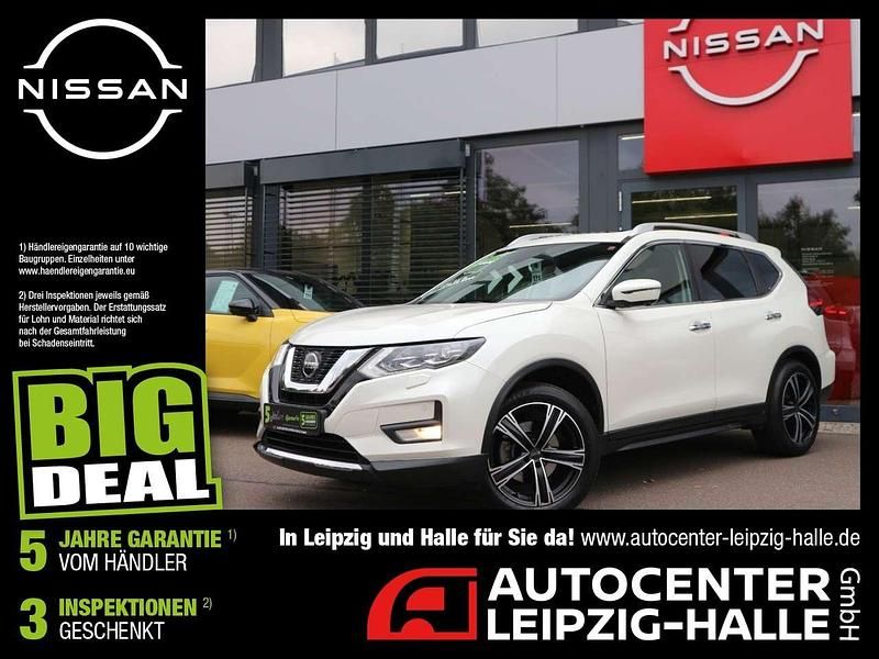 Brilliant white metallic Gebraucht 2019 Nissan X-Trail N-Connecta SUV | 21.490 € (Fairer Preis) - Bild 1/4