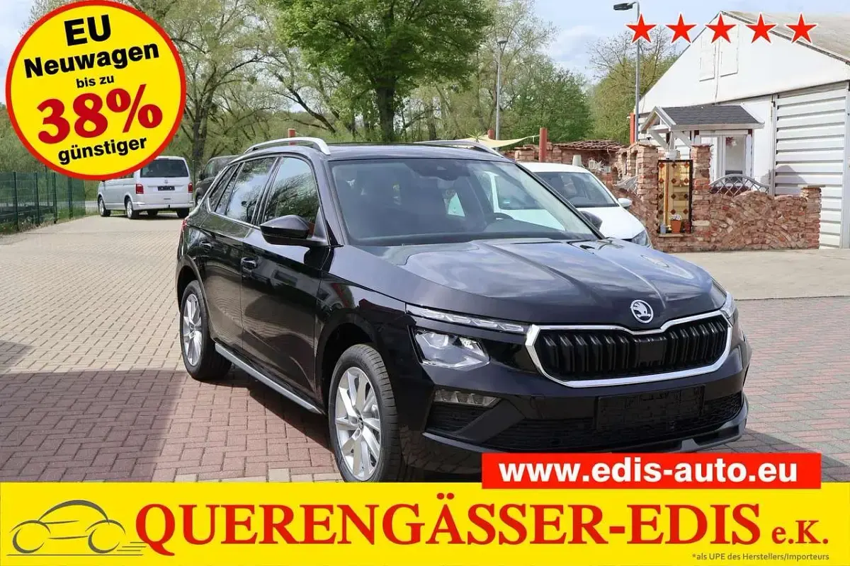 Neu Skoda Kamiq Dynamic 116 PS (85 kW) 2026 Schwarz SUV