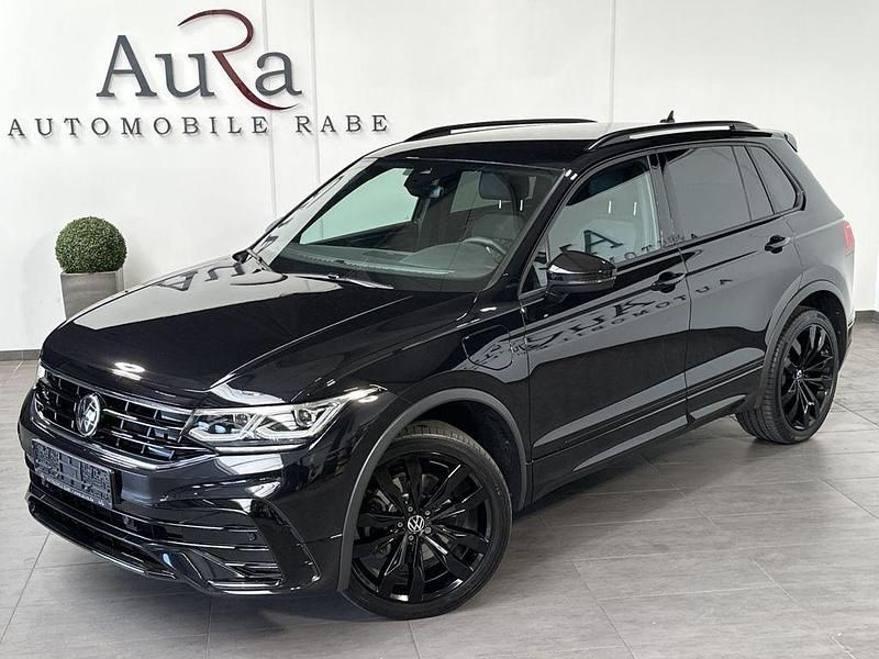 Deep black Gebraucht 2022 VW Tiguan R-line SUV | 31.749 € (Fairer Preis) - Bild 1/4