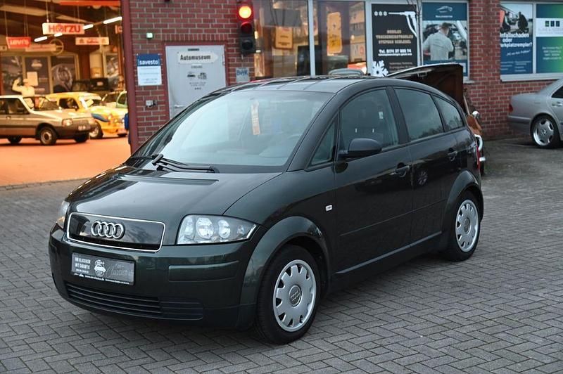Brugt Audi A2 Young 75 HK (55 kW) 2000 Grøn Hatchback