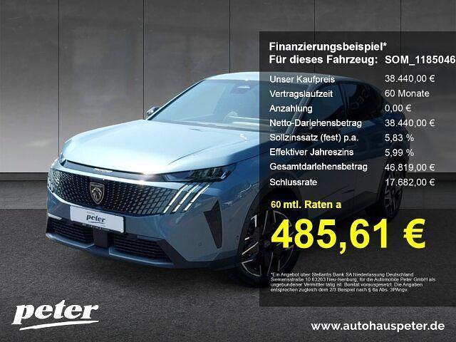 Grau Gebraucht 2025 Peugeot 3008 Allure SUV | 38.440 € (Fairer Preis) - Bild 1/4