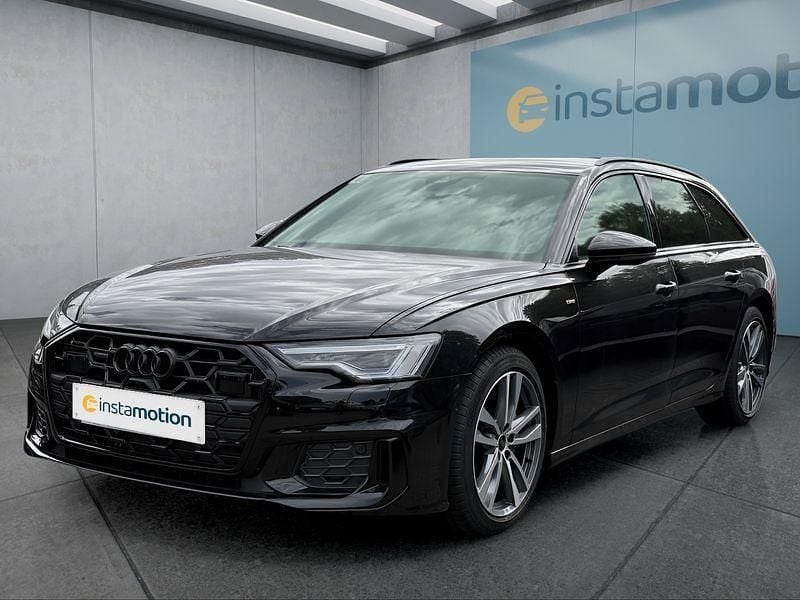 Schwarz Neu 2025 Audi A6 S-Line Kombi | 54.149 € - Bild 1/4