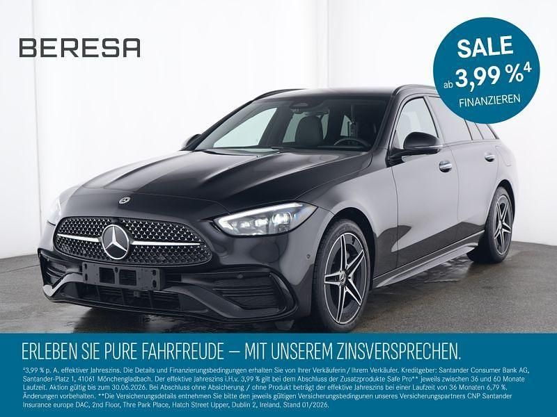 Schwarz Gebraucht 2024 Mercedes C300e AMG Limousine | 45.980 € (Etwas zu teuer) - Bild 1/4