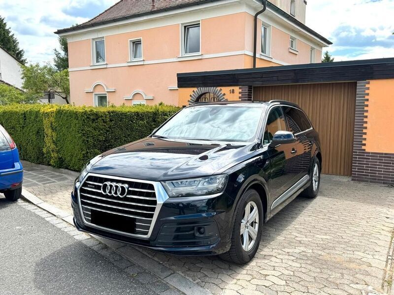 Blau Gebraucht 2015 Audi Q7 S-Line SUV | 20.000 € (Superpreis) - Bild 1/4