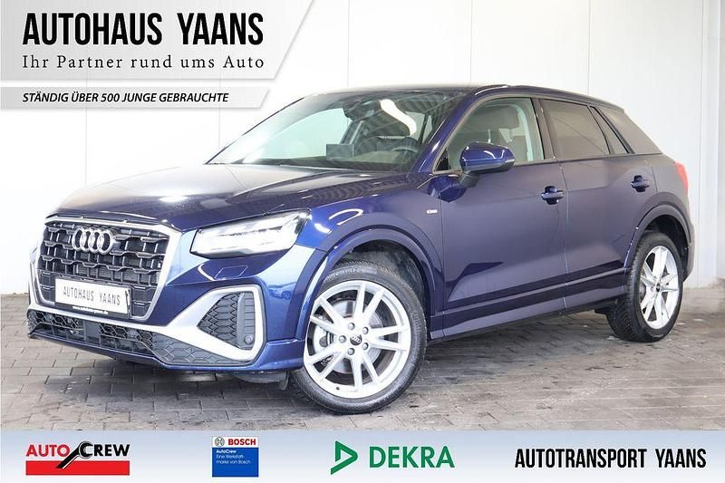 Blau Gebraucht 2024 Audi Q2 S-Line SUV | 26.989 € (Superpreis) - Bild 1/4
