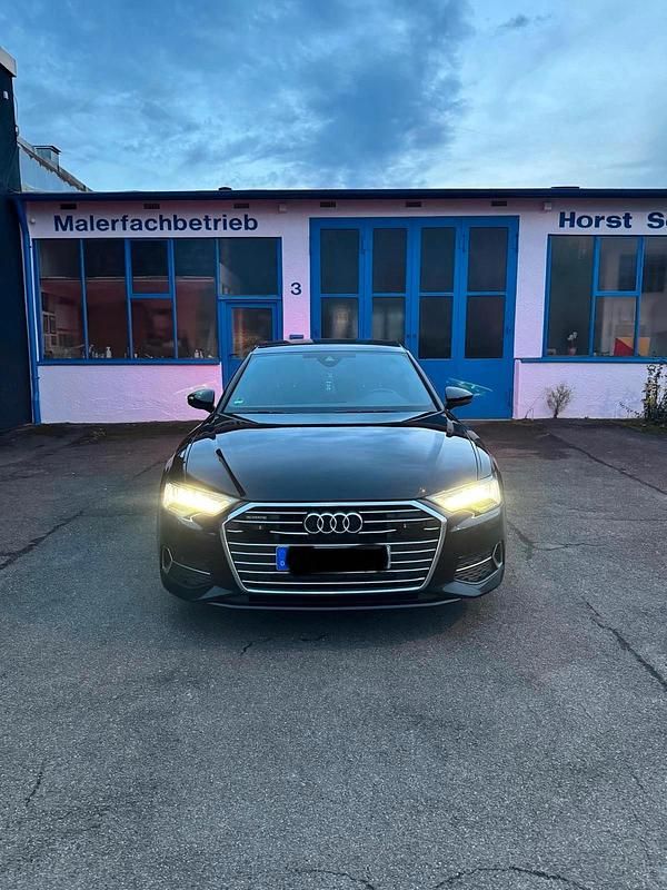 Schwarz Gebraucht 2021 Audi A6 S-Line Limousine | 33.000 € (Superpreis) - Bild 1/4