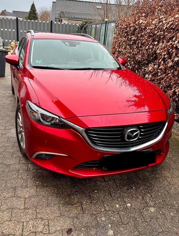 Gebraucht Mazda 6 150 PS (110 kW) 2016 Rot Kombi