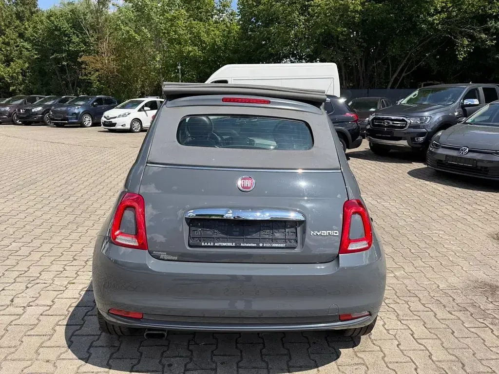 Gebraucht Fiat 500 Lounge 69 PS (50 kW) 2020 Grau Cabrio