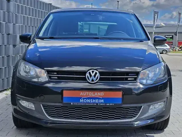 Gebraucht VW Polo Style 69 PS (50 kW) 2012 Schwarz Kleinwagen