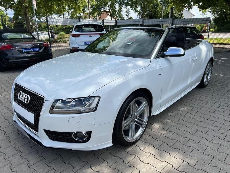 Weiß Gebraucht 2011 Audi A5 Cabriolet S-Line Cabrio | 8.499 € (Fairer Preis) - Bild 1/4