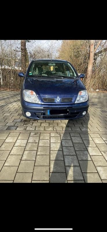 Gebraucht Renault Scénic 107 PS (78 kW) 2003 Blau Van / Kleinbus