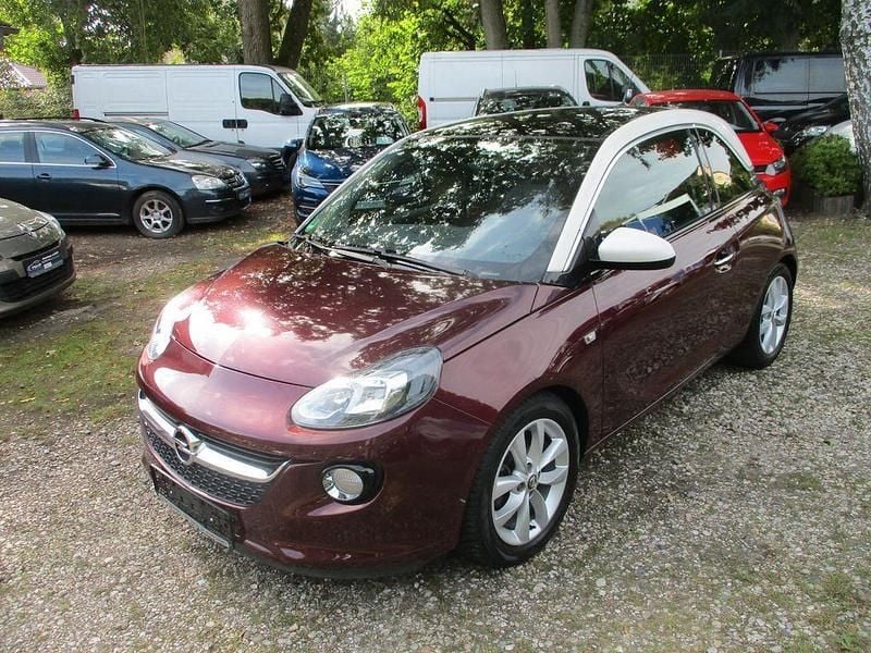 Very berry (metallic) Gebraucht 2014 Opel Adam Glam Kleinwagen | 6.490 € (Guter Preis) - Bild 1/4
