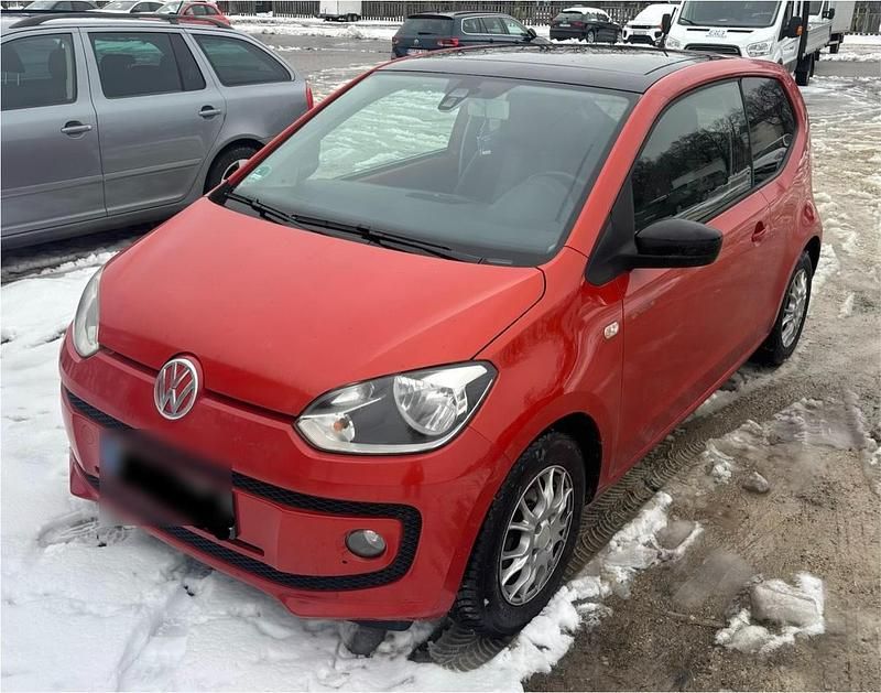 Gebraucht VW up! 75 PS (55 kW) 2014 Rot Kleinwagen