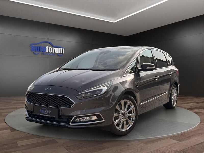 Grau Gebraucht 2016 Ford S-MAX Vignale Van / Kleinbus | 20.990 € (Fairer Preis) - Bild 1/4
