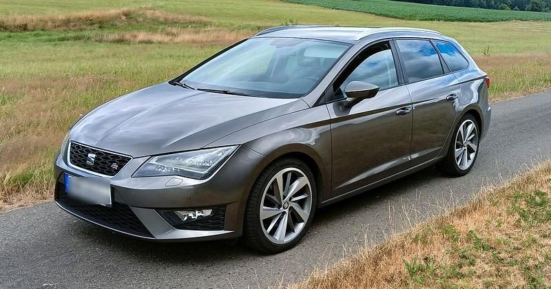 Grau Gebraucht 2014 Seat Leon ST FR Kombi | 9.499 € (Guter Preis) - Bild 1/4