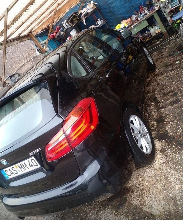 Gebraucht BMW 218 Active Tourer Luxury Line 136 PS (100 kW) 2018 Schwarz Van / Kleinbus