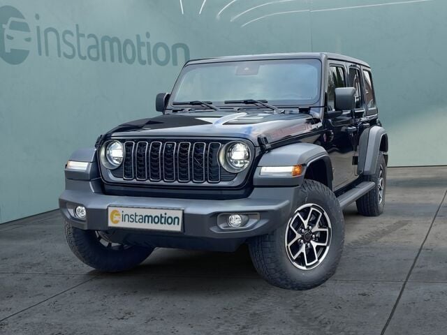 Gebraucht Jeep Wrangler Rubicon 272 PS (200 kW) 2024 Schwarz SUV