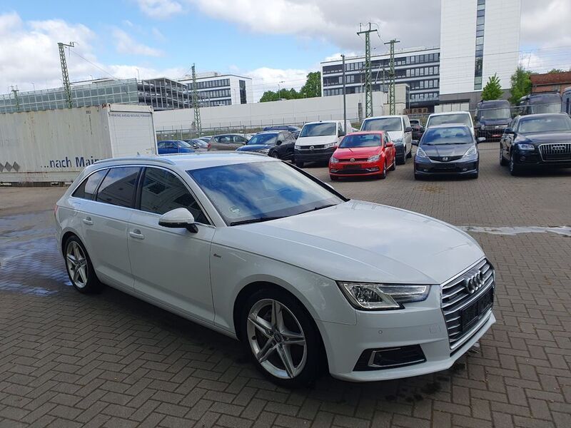 Weiß Gebraucht 2018 Audi A4 S-Line Kombi | 15.900 € (Fairer Preis) - Bild 1/4