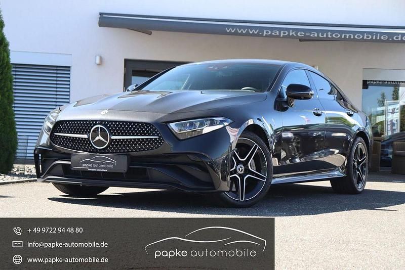 Grafitgrau metalliclack Gebraucht 2022 Mercedes CLS400 AMG line Limousine | 50.895 € (Fairer Preis) - Bild 1/4