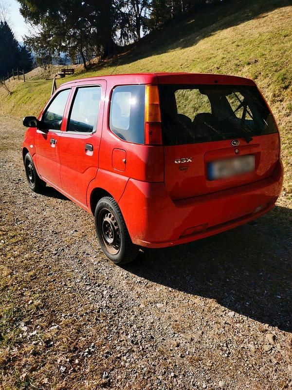 Gebraucht Subaru Justy 60 PS (44 kW) 2006 Rot Kleinwagen