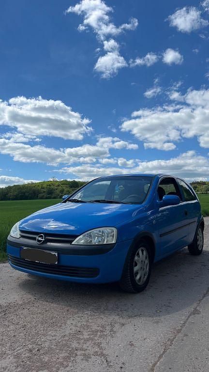 Gebraucht Opel Corsa 75 PS (55 kW) 2002 Blau Limousine