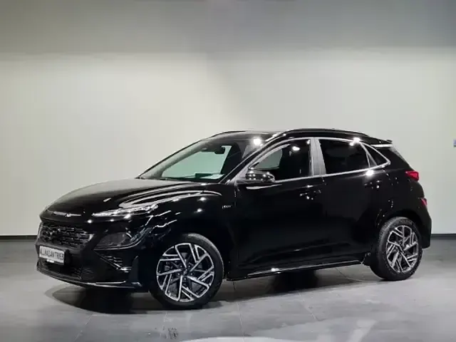 Gebraucht Hyundai Kona N Line 199 PS (146 kW) 2023 Schwarz SUV