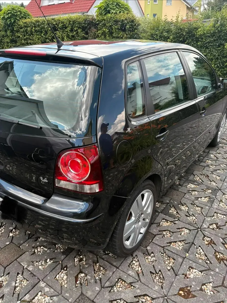 Gebraucht VW Polo 80 PS (58 kW) 2008 Schwarz Kleinwagen