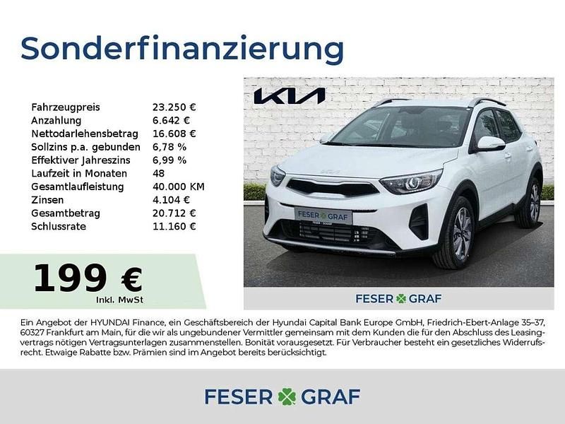 Neu Kia Stonic Vision 101 PS (74 kW) 2025 Schneeweiss SUV