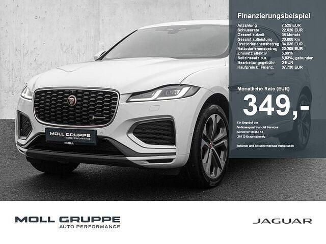 Gebraucht Jaguar F-Pace R-Dynamic 300 PS (220 kW) 2021 Fuji white SUV