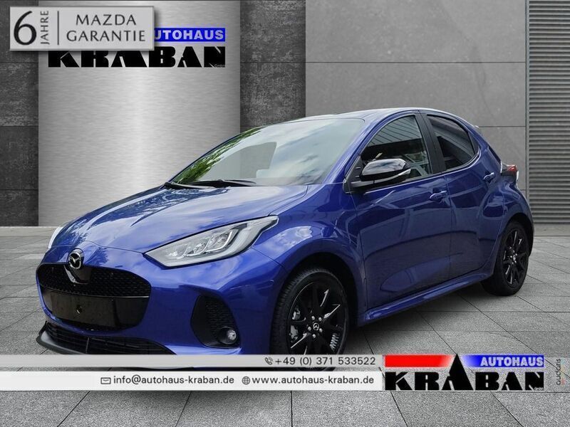 Glass blue Neu 2025 Mazda 2 Homura-Line Limousine | 26.790 € (Fairer Preis) - Bild 1/4