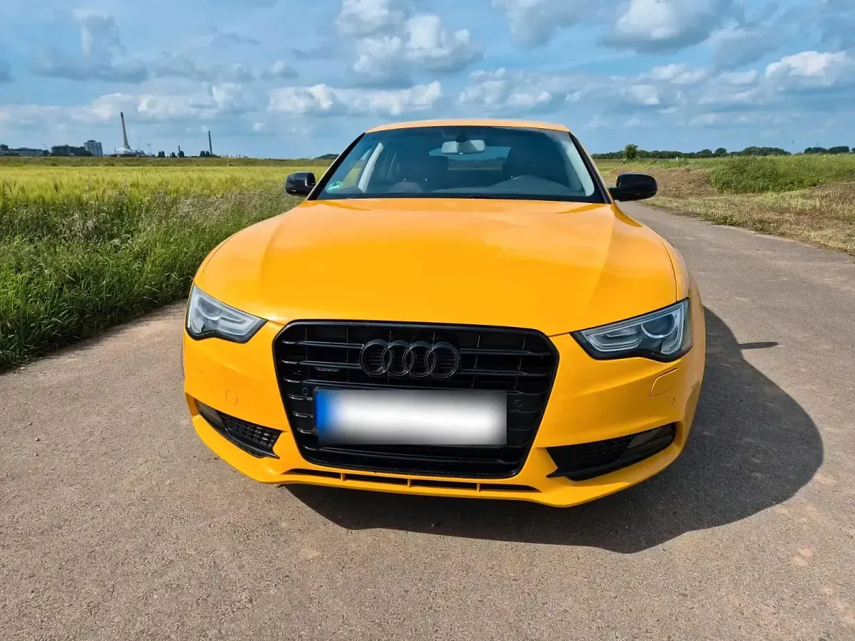 Używany Audi A5 Sportback Design 211 KM (155 kW) 2012 Żółty Hatchback