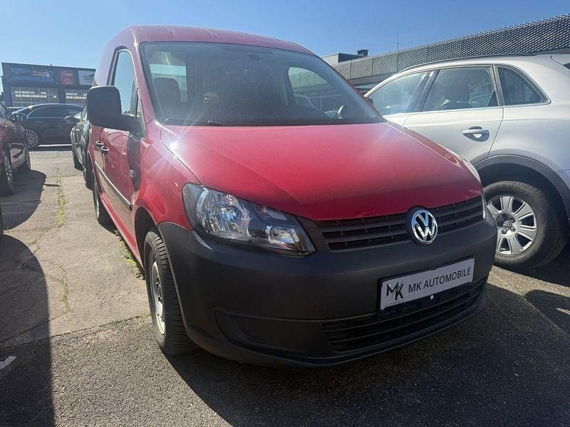 Second-hand VW Caddy 109 CP (80 kW) 2014 Roșu Monovolum