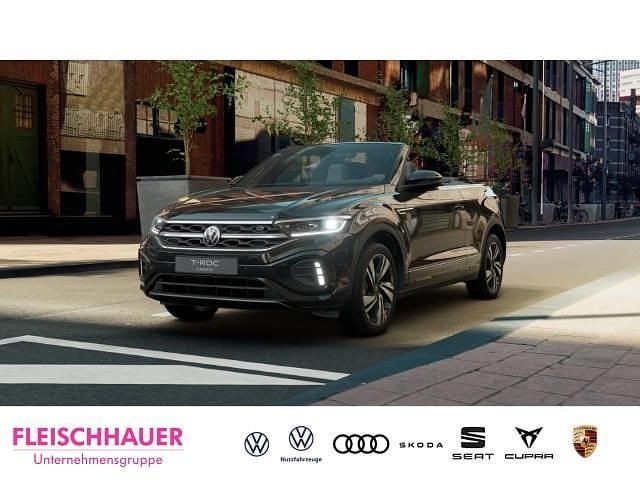 Schwarz Neu 2025 VW T-Roc Cabriolet R-line Cabrio | 41.990 € (Superpreis) - Bild 1/4