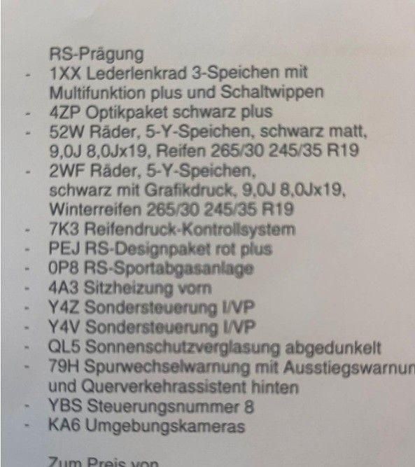 Gebraucht Audi RS3 Comfort 400 PS (294 kW) 2023 Grau Limousine