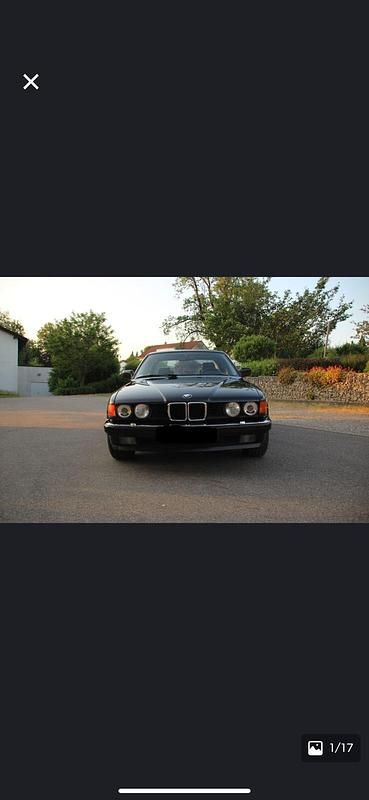 Schwarz Gebraucht 1994 BMW 730 Limousine | 14.500 € - Bild 1/4