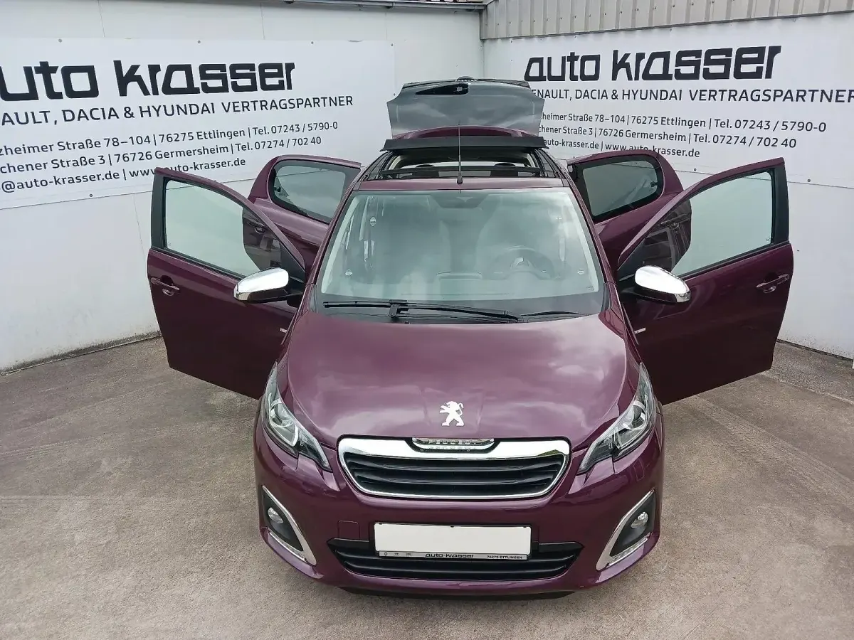 Gebraucht Peugeot 108 Style 72 PS (52 kW) 2019 Violet Kleinwagen