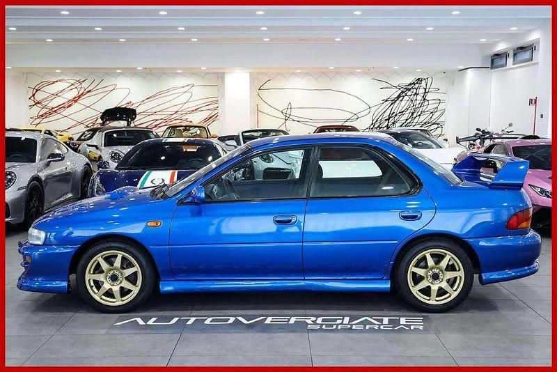 Gebraucht Subaru Impreza 218 PS (160 kW) 2000 Blau Limousine