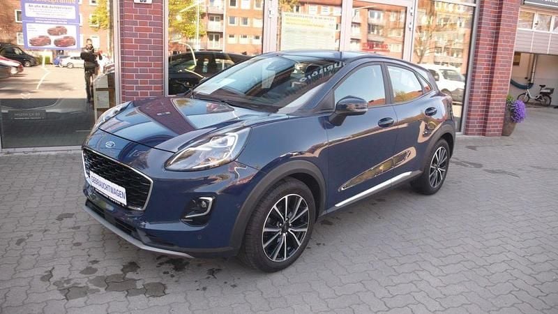 Gebraucht Ford Puma Titanium 120 PS (88 kW) 2021 Blau SUV
