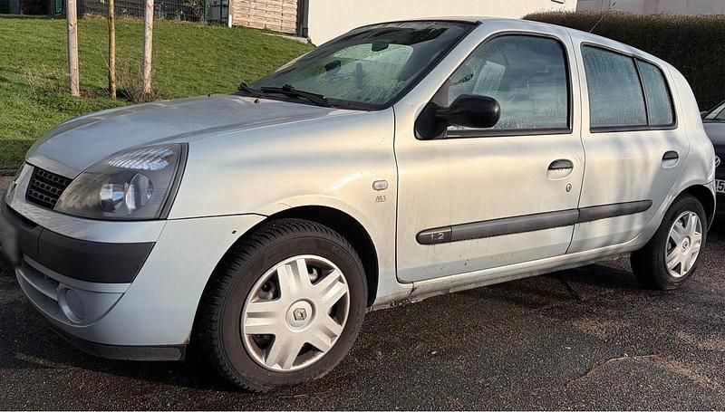 Gebraucht Renault Clio II 2003 Silber Kleinwagen