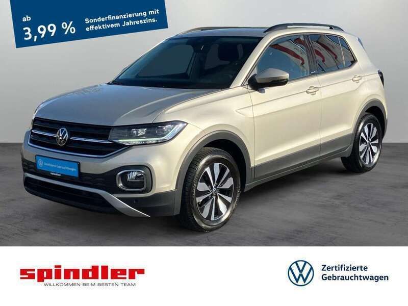 Ivory silver metallic Gebraucht 2023 VW T-Cross Move SUV | 22.281 € (Fairer Preis) - Bild 1/3