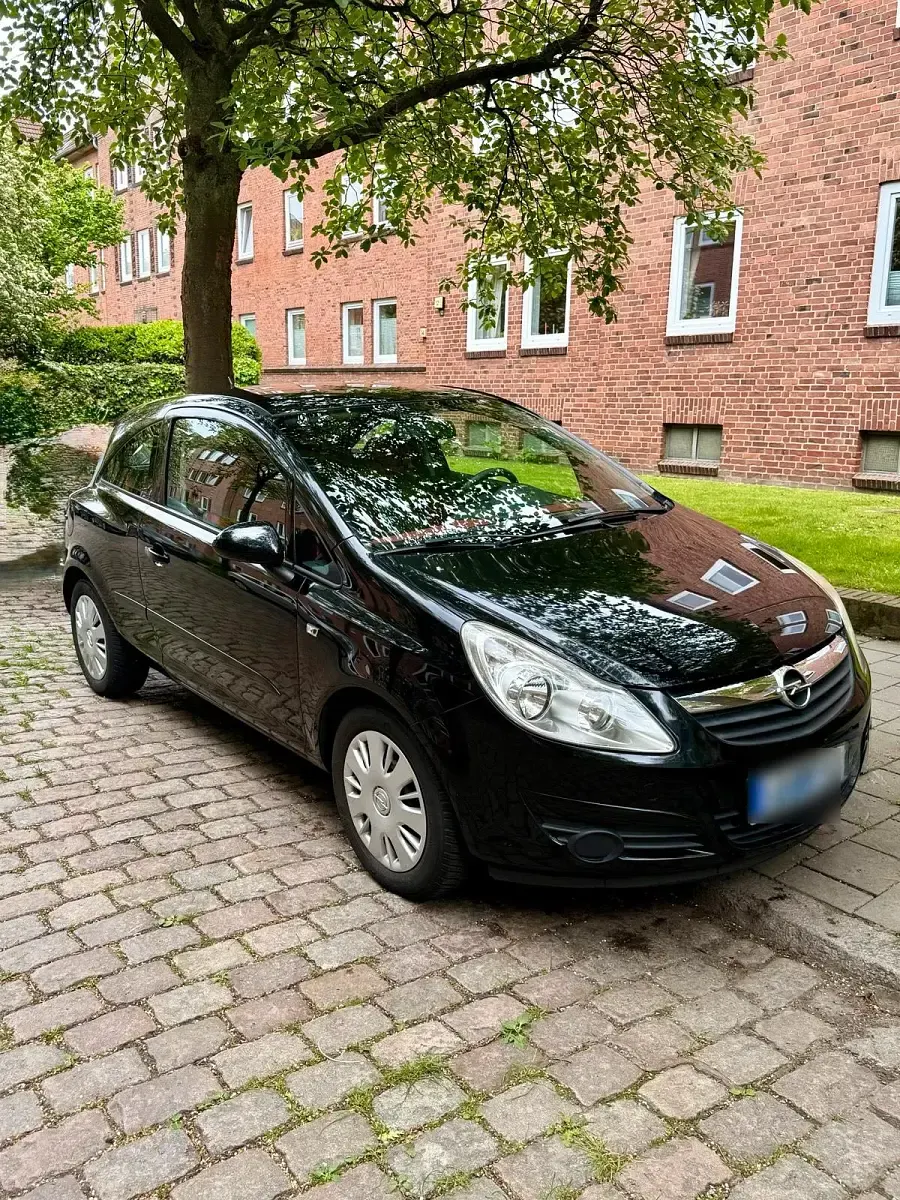 Gebraucht Opel Corsa 60 PS (44 kW) 2007 Schwarz Kleinwagen