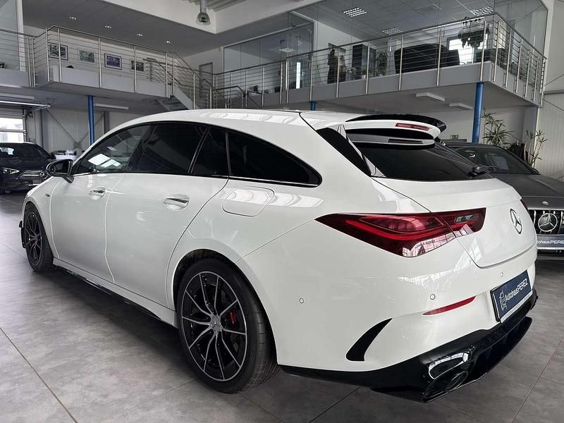 Gebraucht Mercedes CLA35 AMG Premium Plus 306 PS (225 kW) 2023 Digitalweiß metallic Kombi