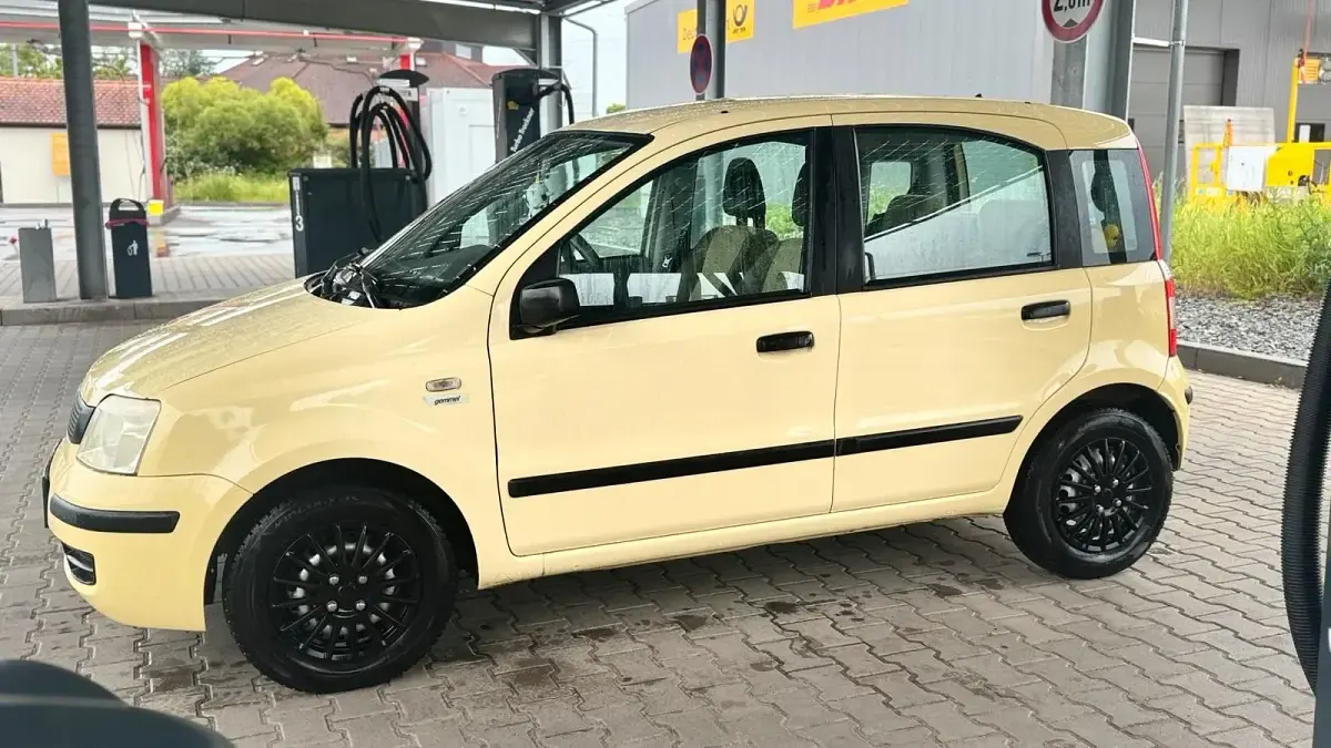 Gebraucht Fiat Panda 54 PS (39 kW) 2005 Gelb Kleinwagen
