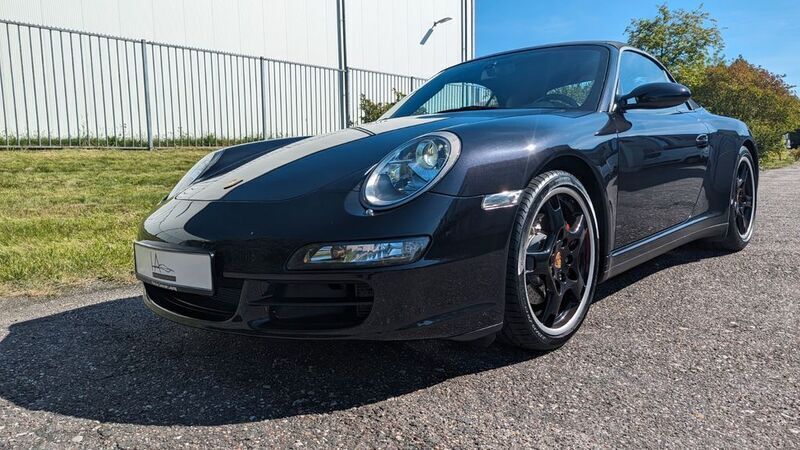 Schwarz Gebraucht 2005 Porsche 911 Carrera 4S Cabriolet Cabrio | 64.900 € - Bild 1/4